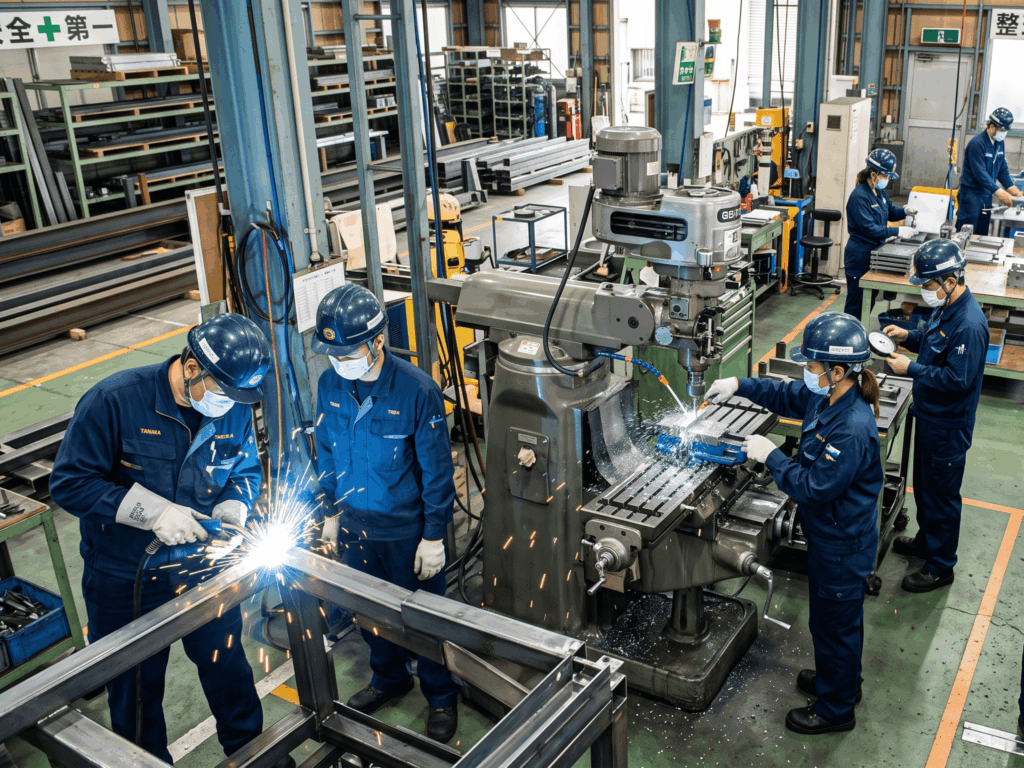特定技能の製造業分野で受け入れできる業種