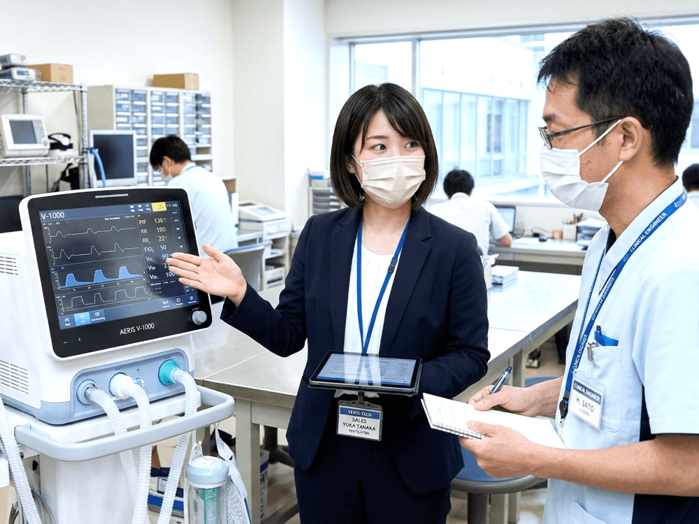 看護師の医療機器メーカーでの役割と仕事内容