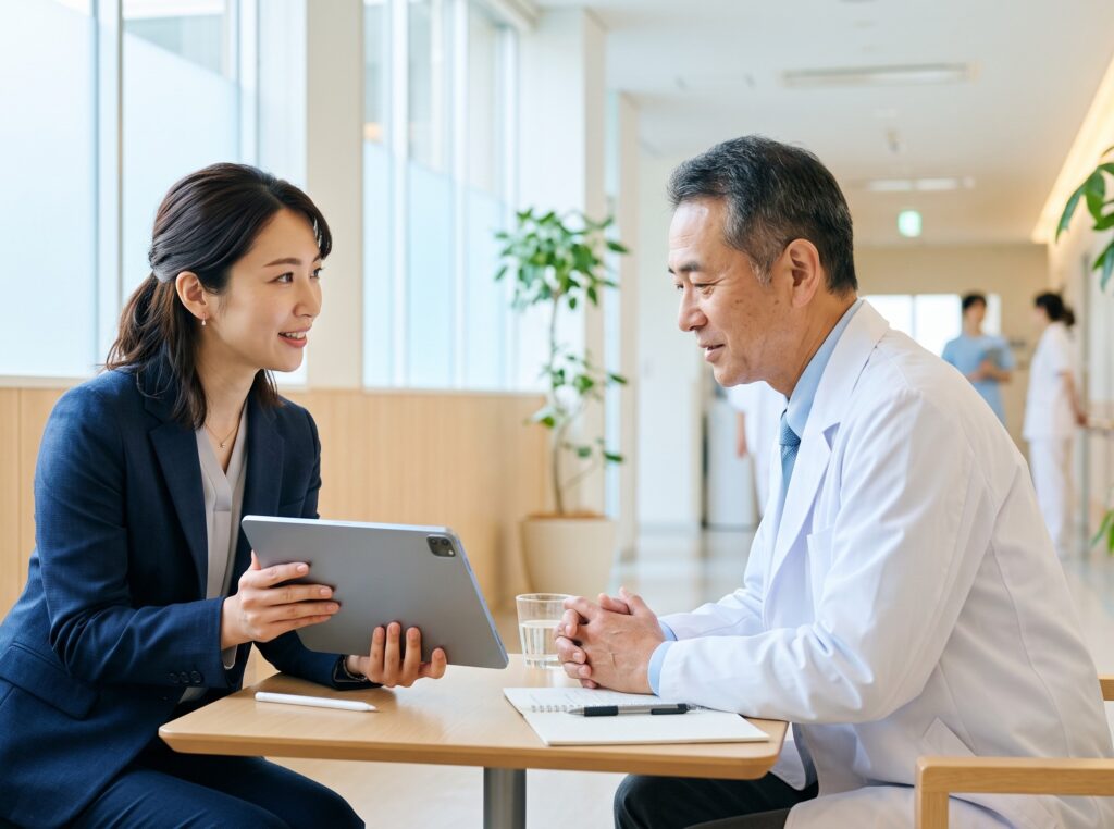 接待なしで医師との信頼関係を構築する