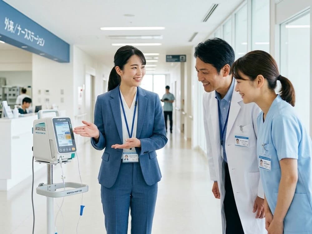 看護師経験が活かせる営業職4選