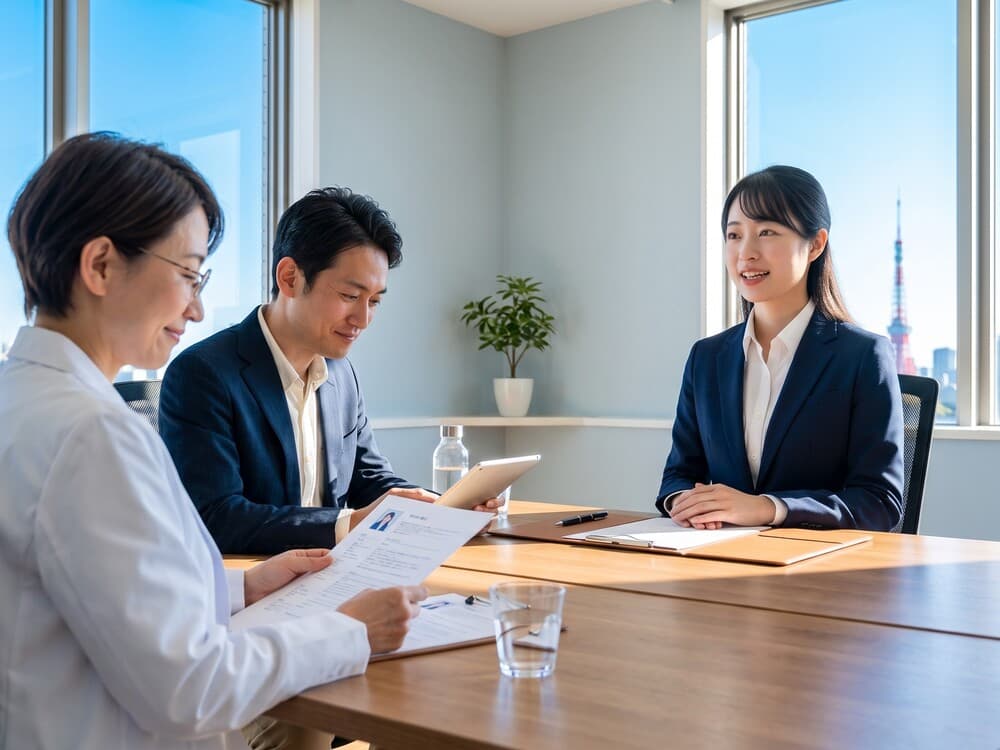 中途採用の面接で病院が見ているポイント